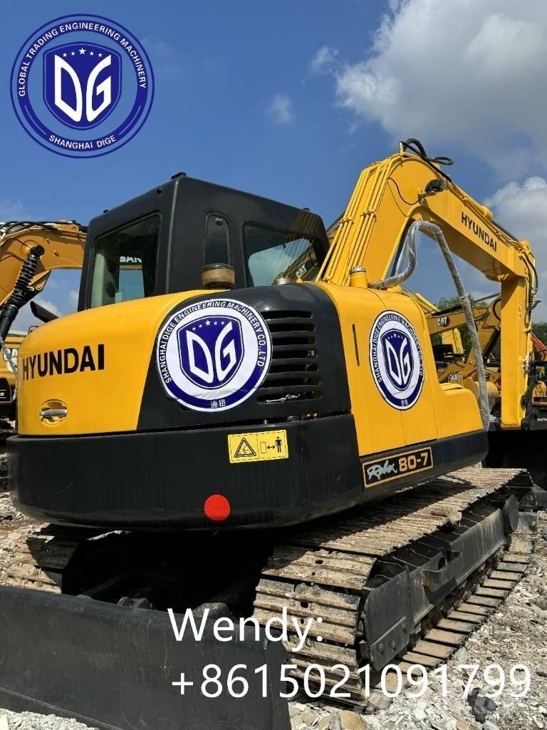 Hyundai 80-7 Excavatoare pe șenile
