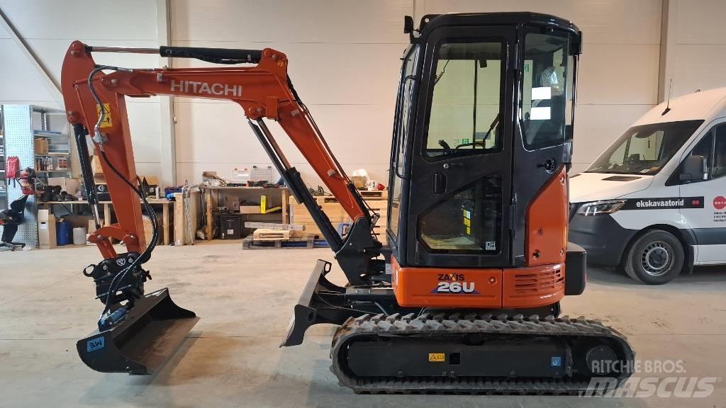 Hitachi ZX 26 U-6 Mini excavatoare < 7t