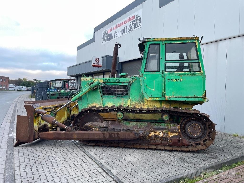 Hanomag D 600 D Buldozere pe senile