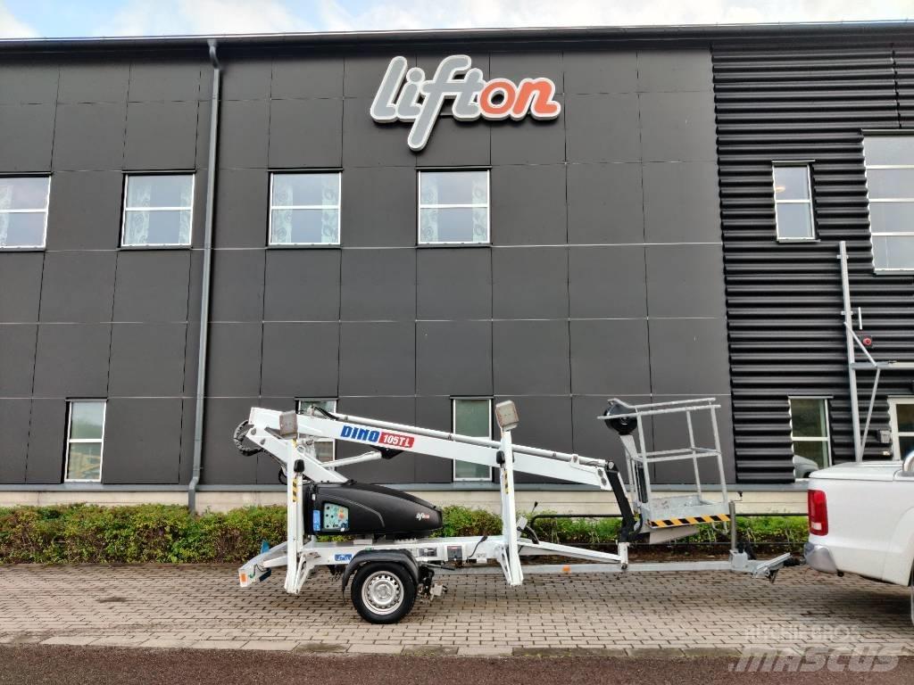 Dino 105 TL Skylift Platforme aeriene montate pe remorca