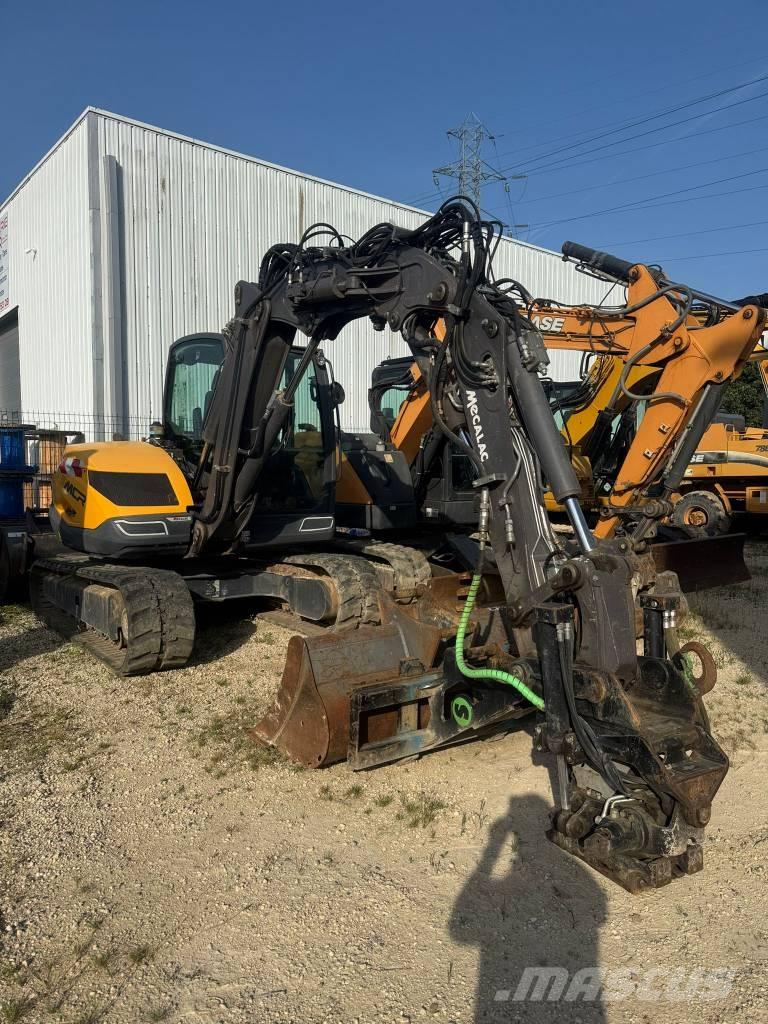 Mecalac 8 MCR Excavatoare 7t - 12t