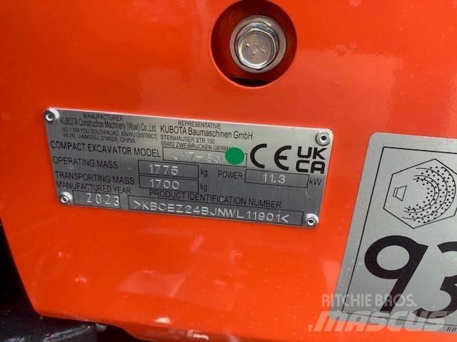 Kubota U 17-3 Mini excavatoare < 7t