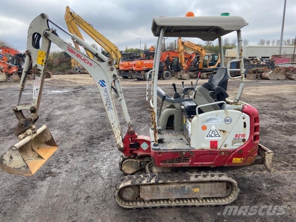 Takeuchi TB 216 Mini excavatoare < 7t