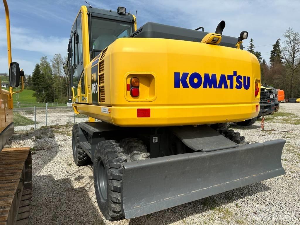 Komatsu PW 160-8 Excavatoare cu roti