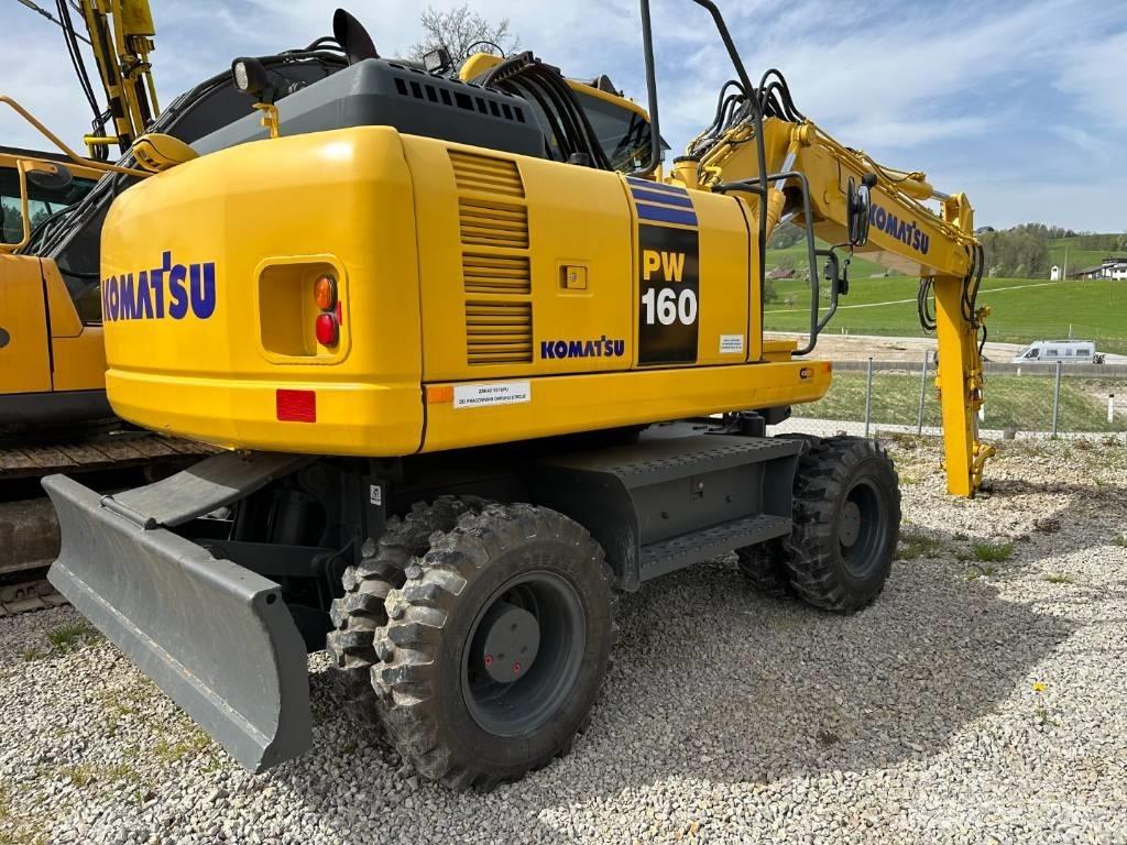 Komatsu PW 160-8 Excavatoare cu roti