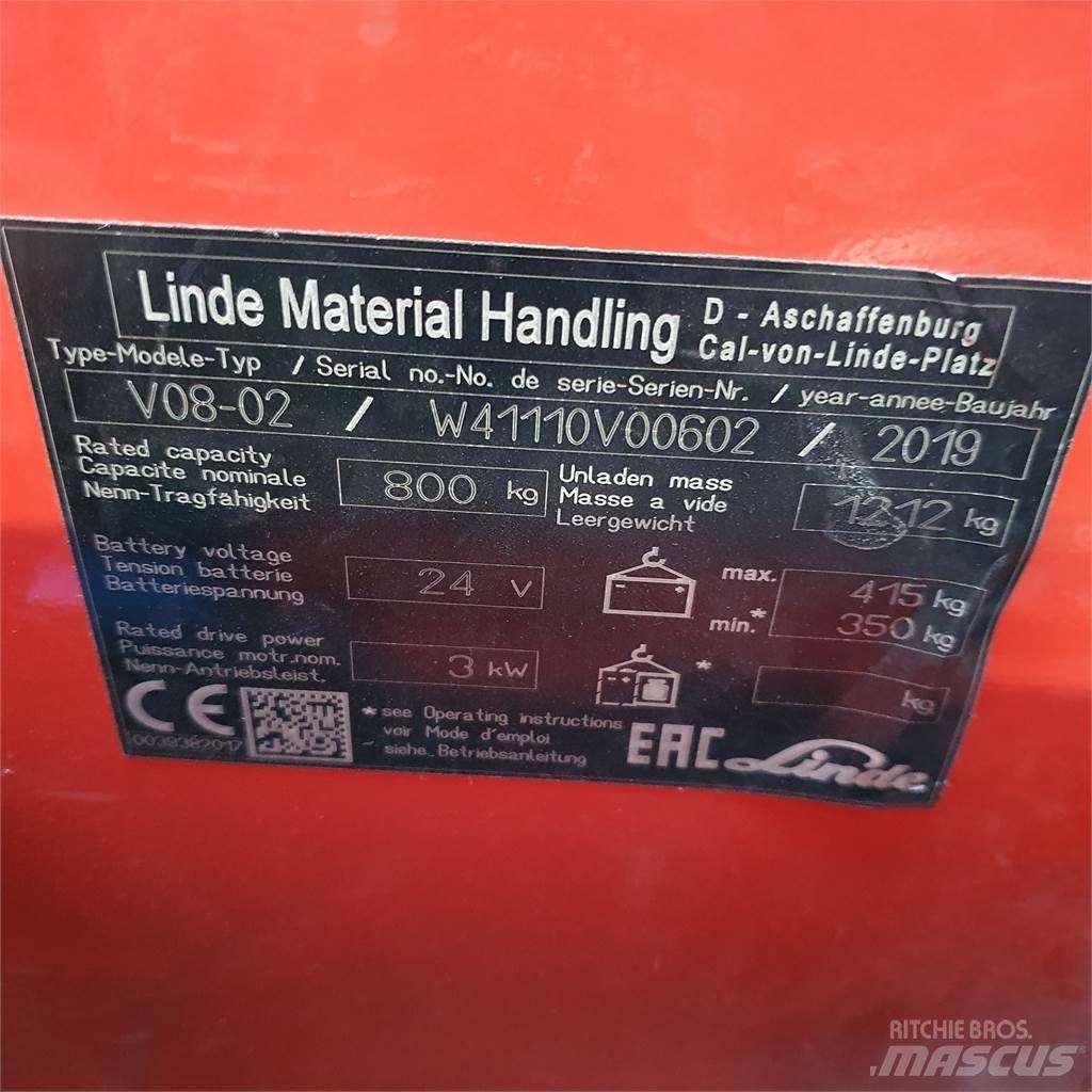 Linde V08-02 Utilaje speciale de ridicare si agatare