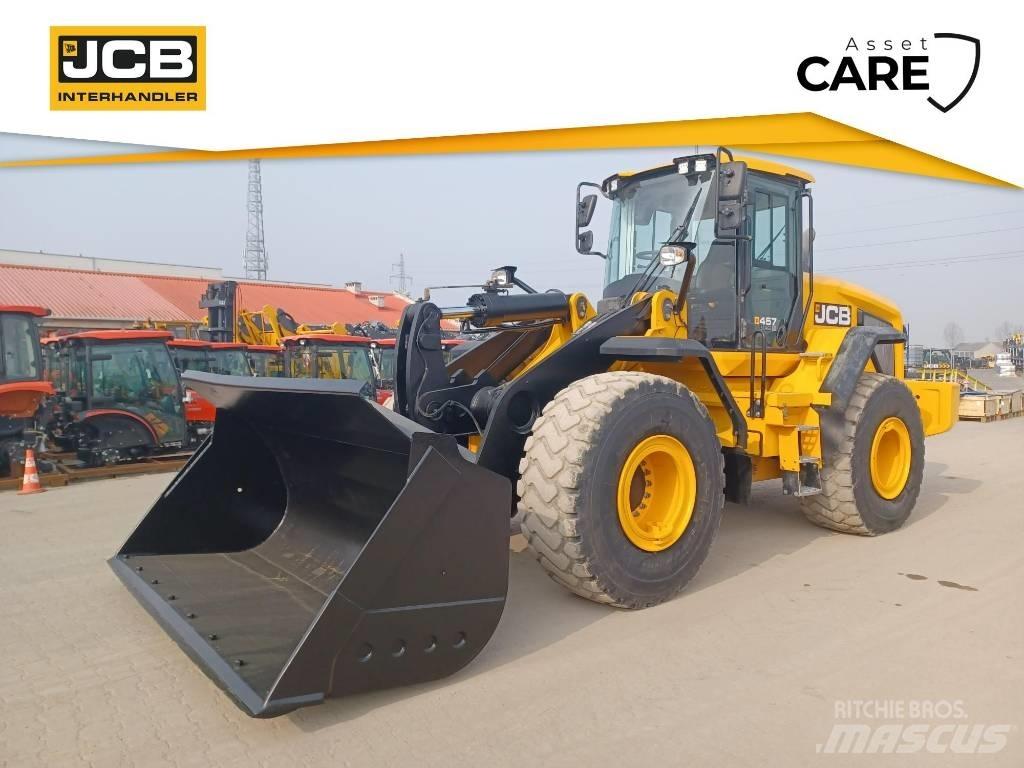 JCB 457 ZX Incarcator pe pneuri