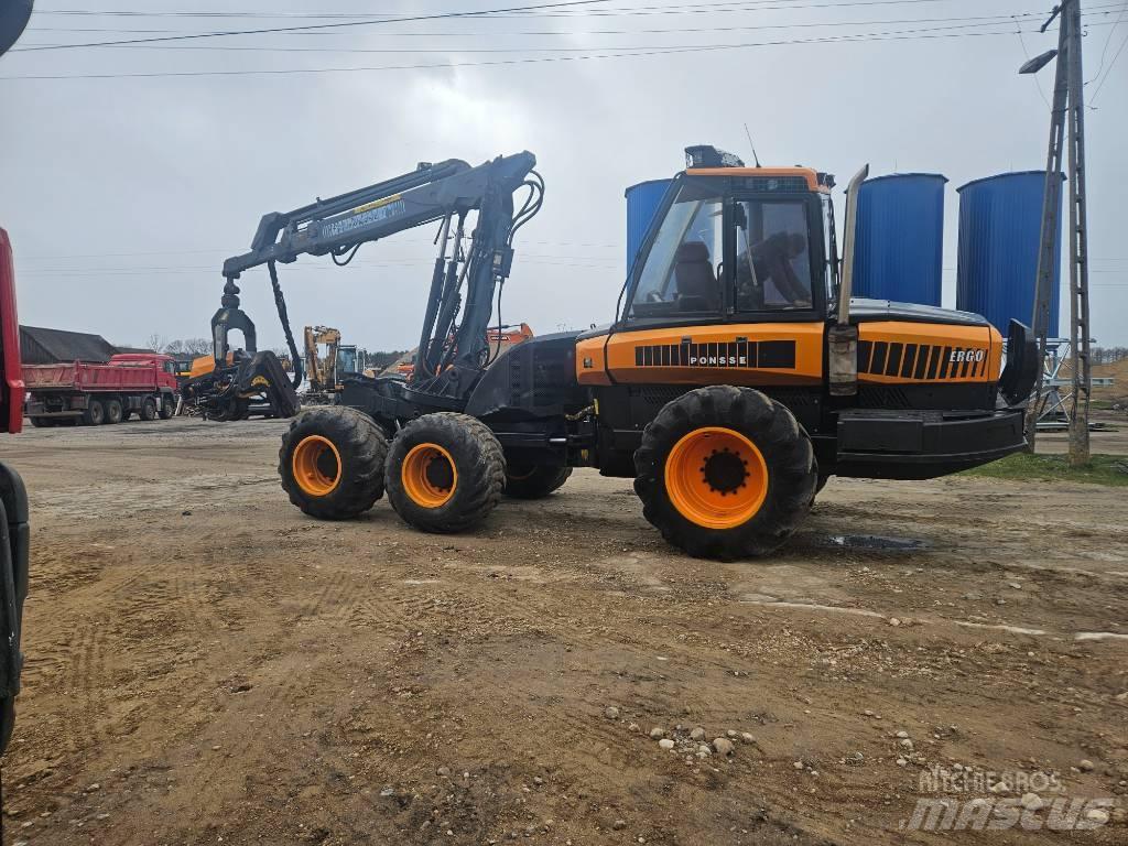 Ponsse Ergo 6W Combine forestiere