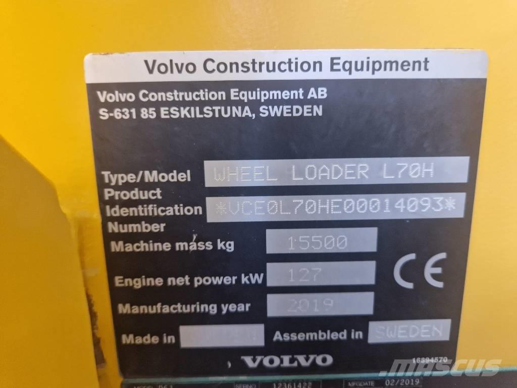 Volvo L 70 H Incarcator pe pneuri