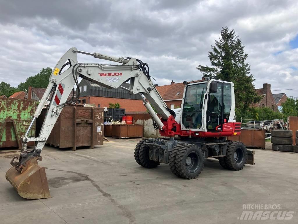 Takeuchi TB 295 W Excavatoare cu roti