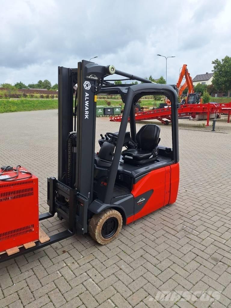 Linde E16 Stivuitor electric