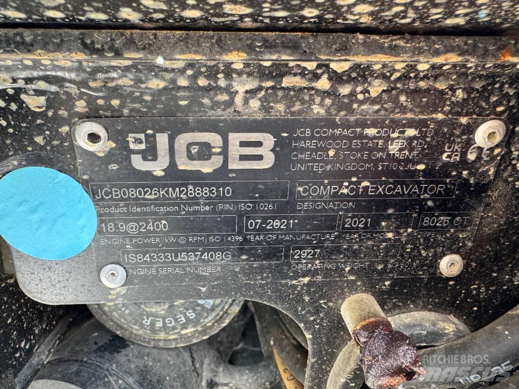JCB 8026CTS Excavatoare pe șenile
