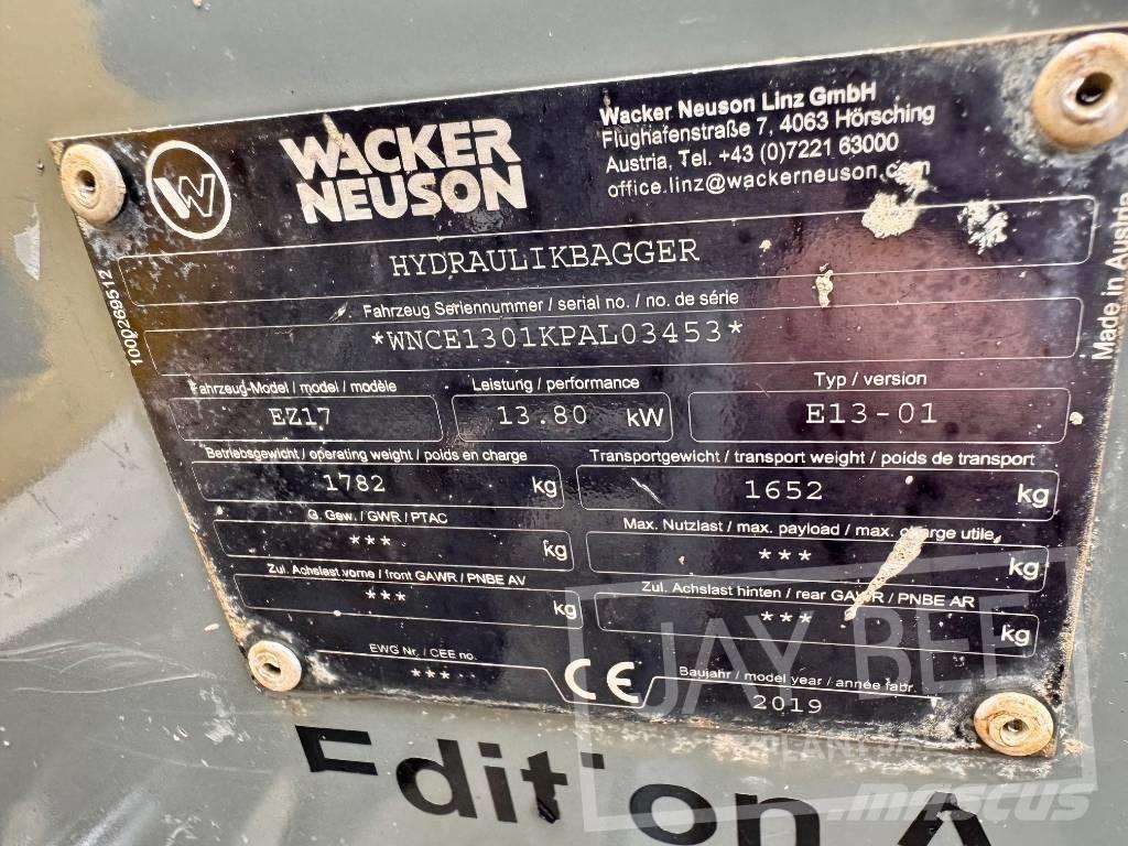 Wacker Neuson EZ 17 Mini excavatoare < 7t