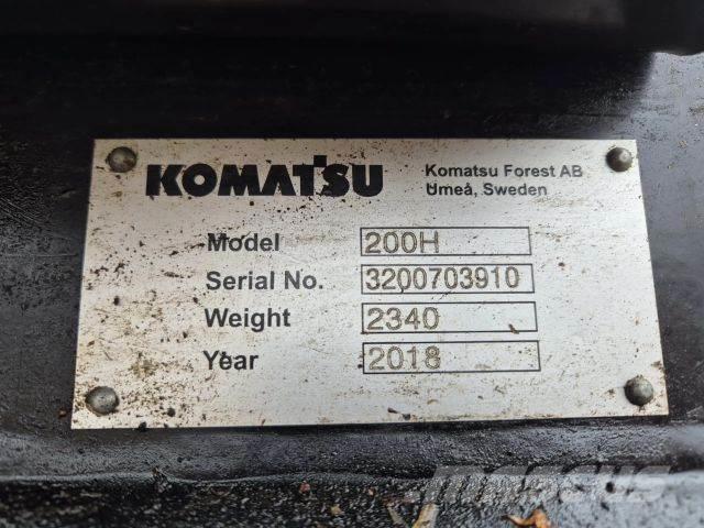 Komatsu 901 XC Combine forestiere