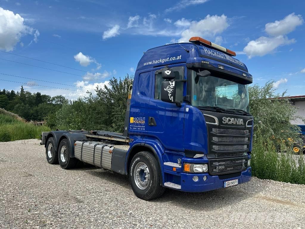 Scania R500 Camion cu carlig de ridicare