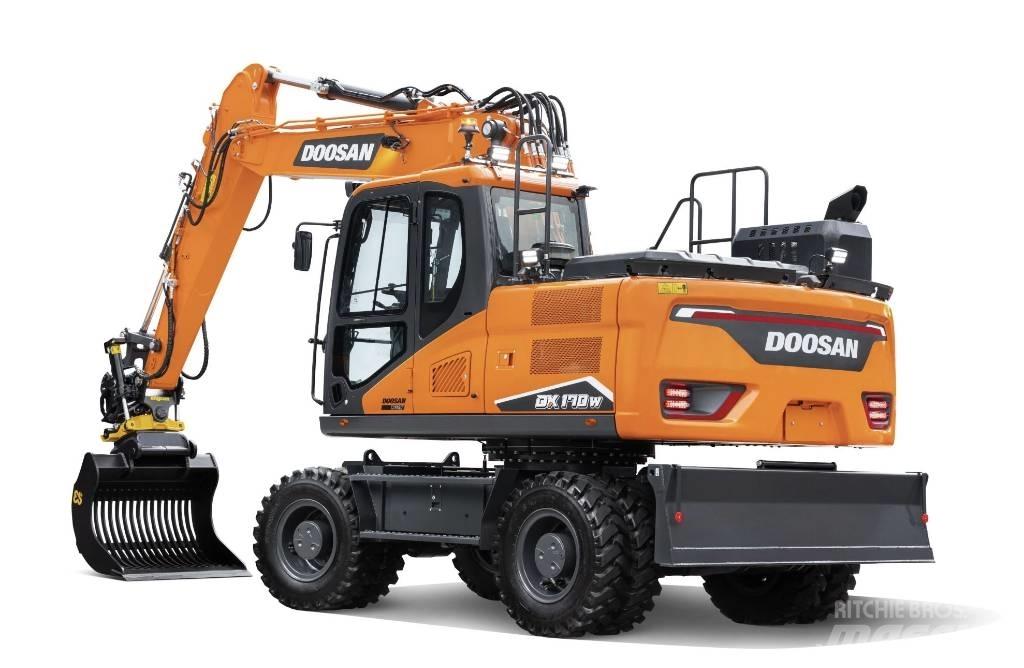 Doosan DX 170 W Excavatoare cu roti