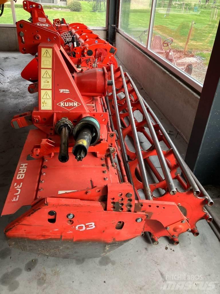 Kuhn HRB 303 Grapa si pluguri rotative