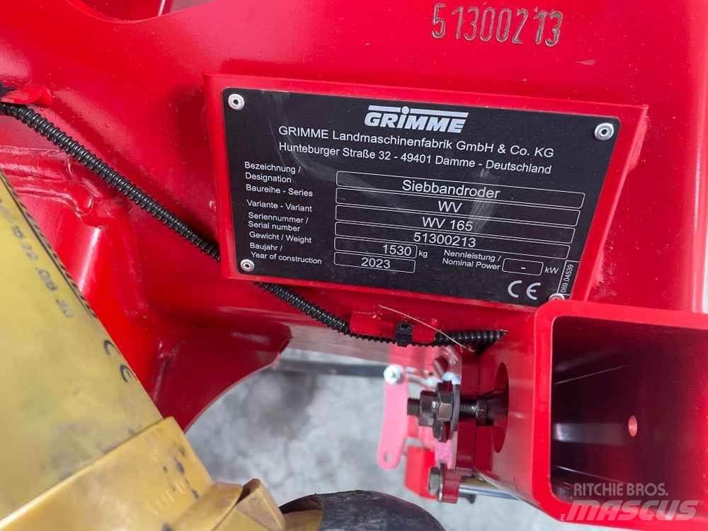 Grimme WV 165 Utilaje agricole - Altele