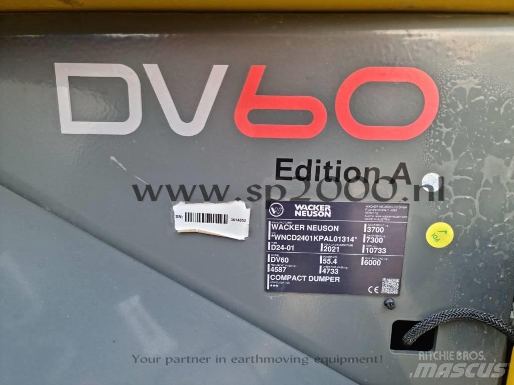 Wacker Neuson DV 60 Minitractor de teren