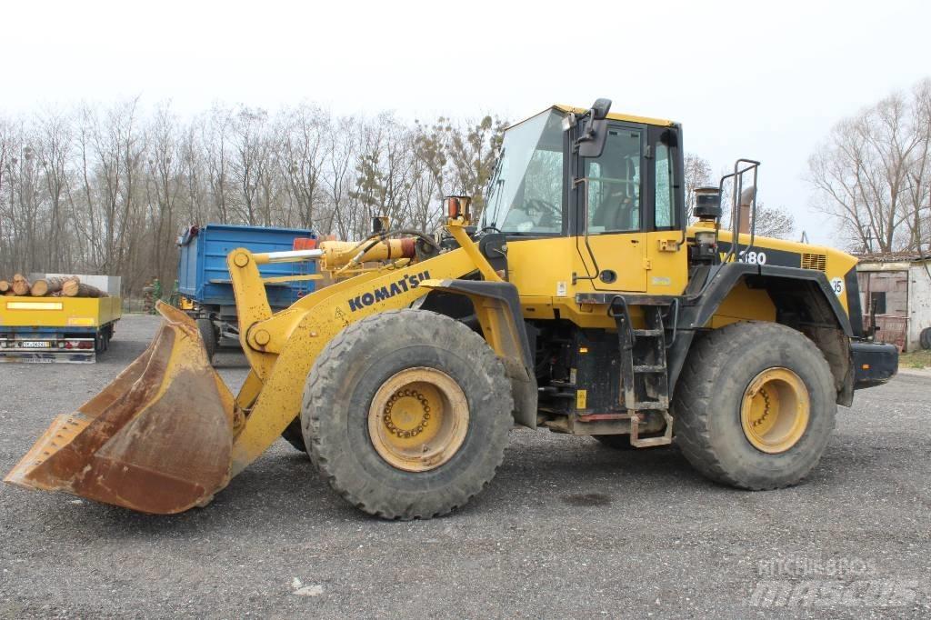 Komatsu WA 380-6 Incarcator pe pneuri