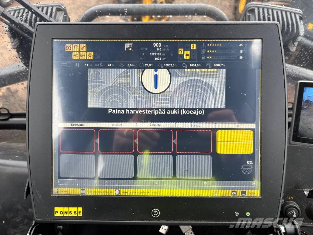 Ponsse Scorpion 8W Combine forestiere