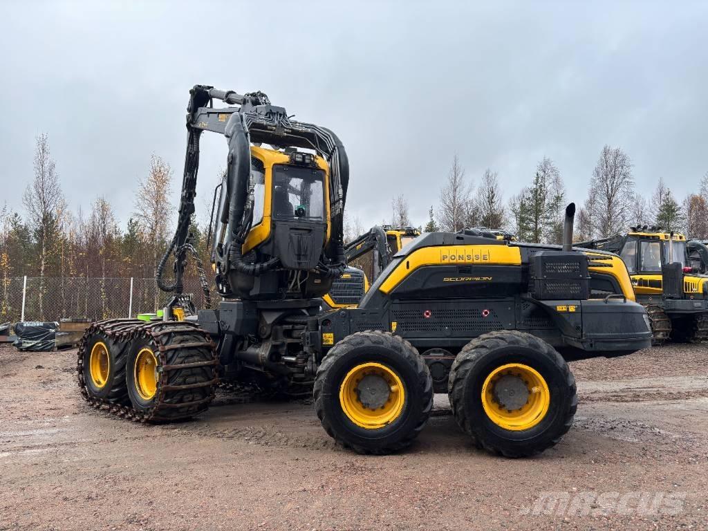Ponsse Scorpion 8W Combine forestiere