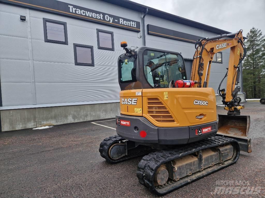 CASE cx60c Mini excavatoare < 7t