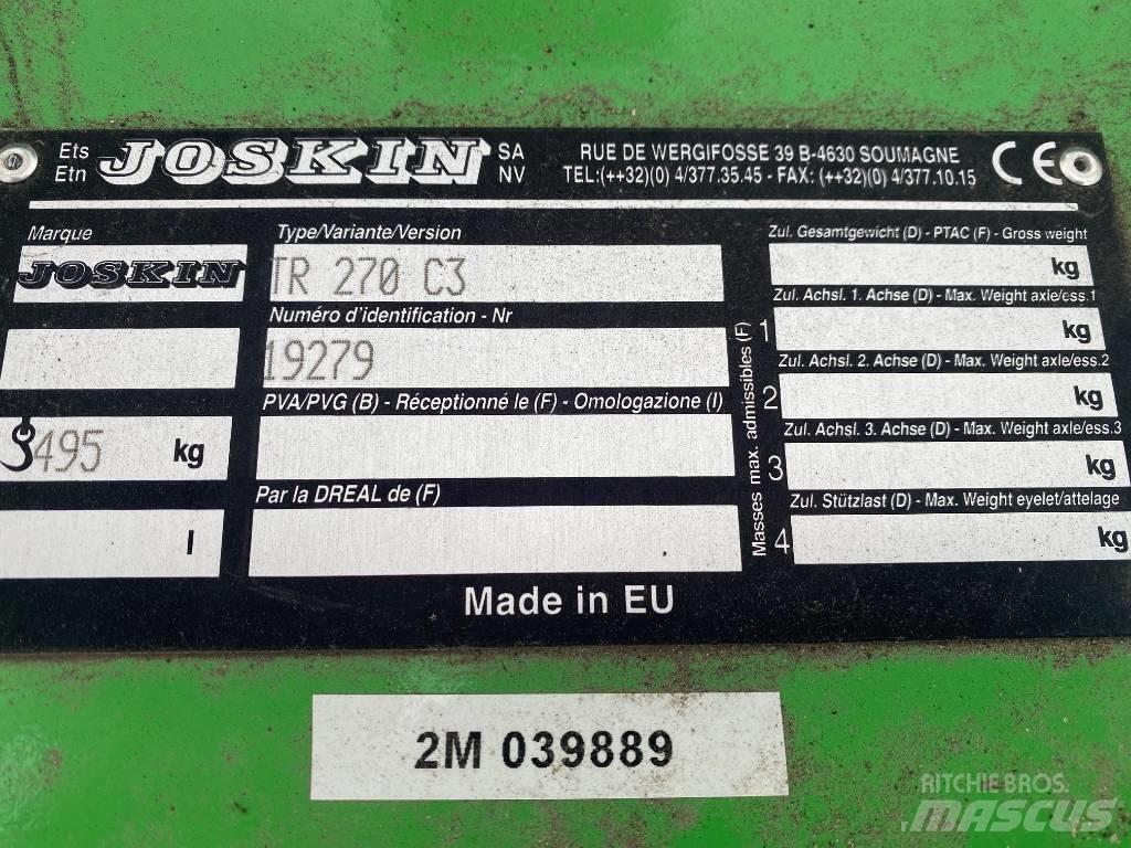 Joskin TR 270 C3 Cositoare