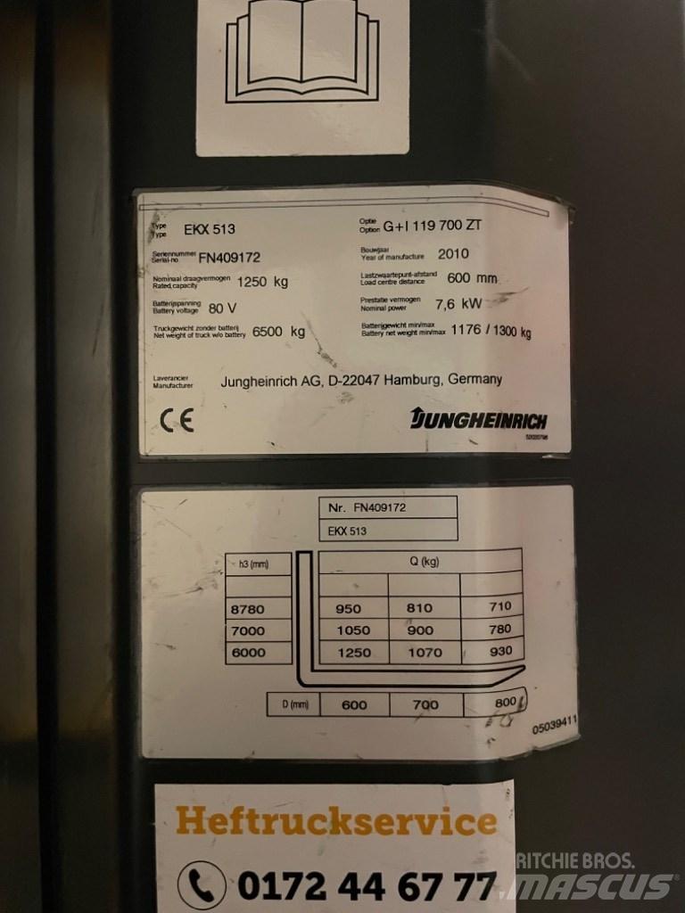 Jungheinrich EKX 513 Stivuitoare pentru comisionare(logistica)