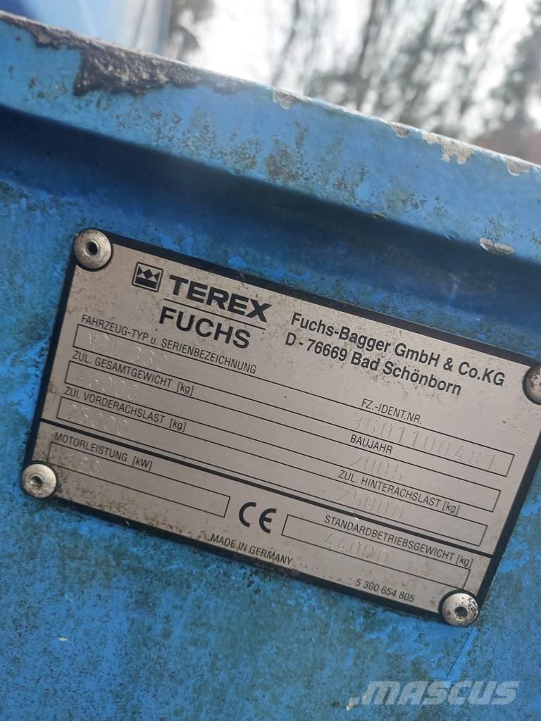 Terex Fuchs MHL 360 Excavatoare de demolare