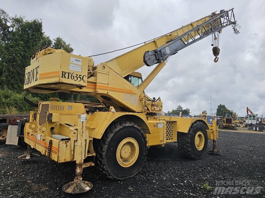 Grove RT 635 C Macara teren accidentat