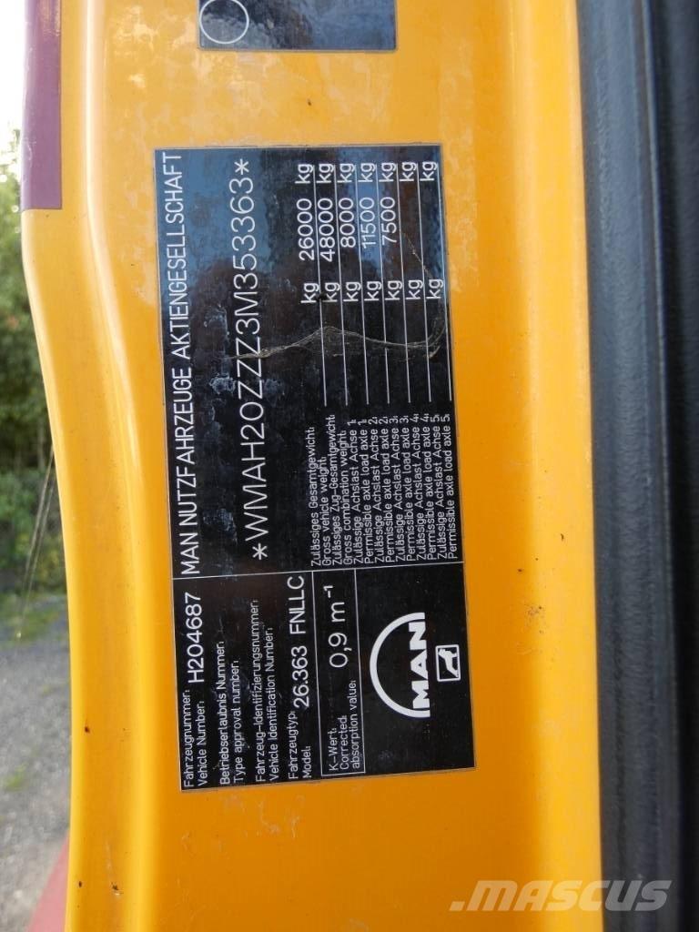 MAN TG 360A Transportatoare vehicule