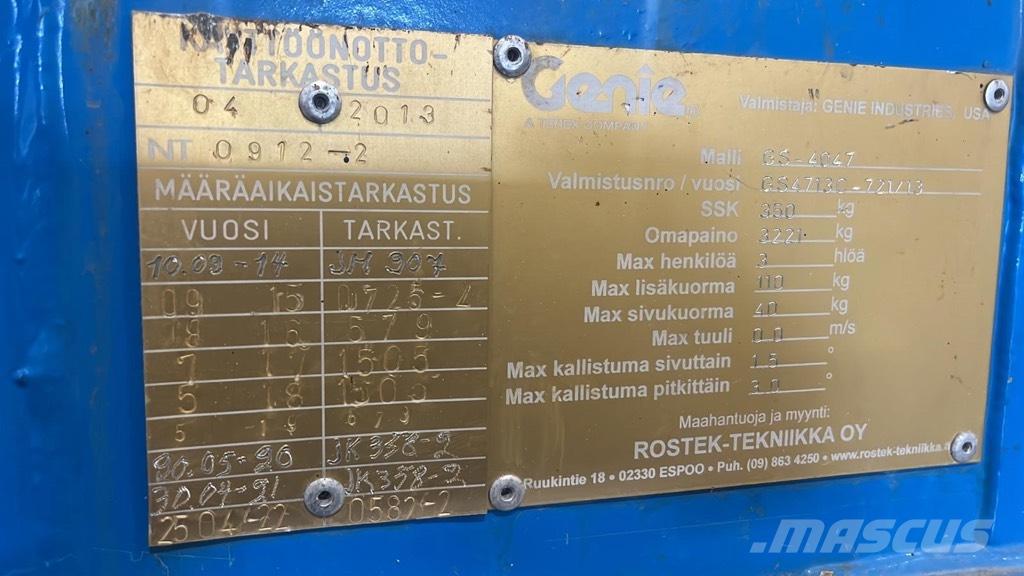 Genie GS 4047 Platforme foarfeca