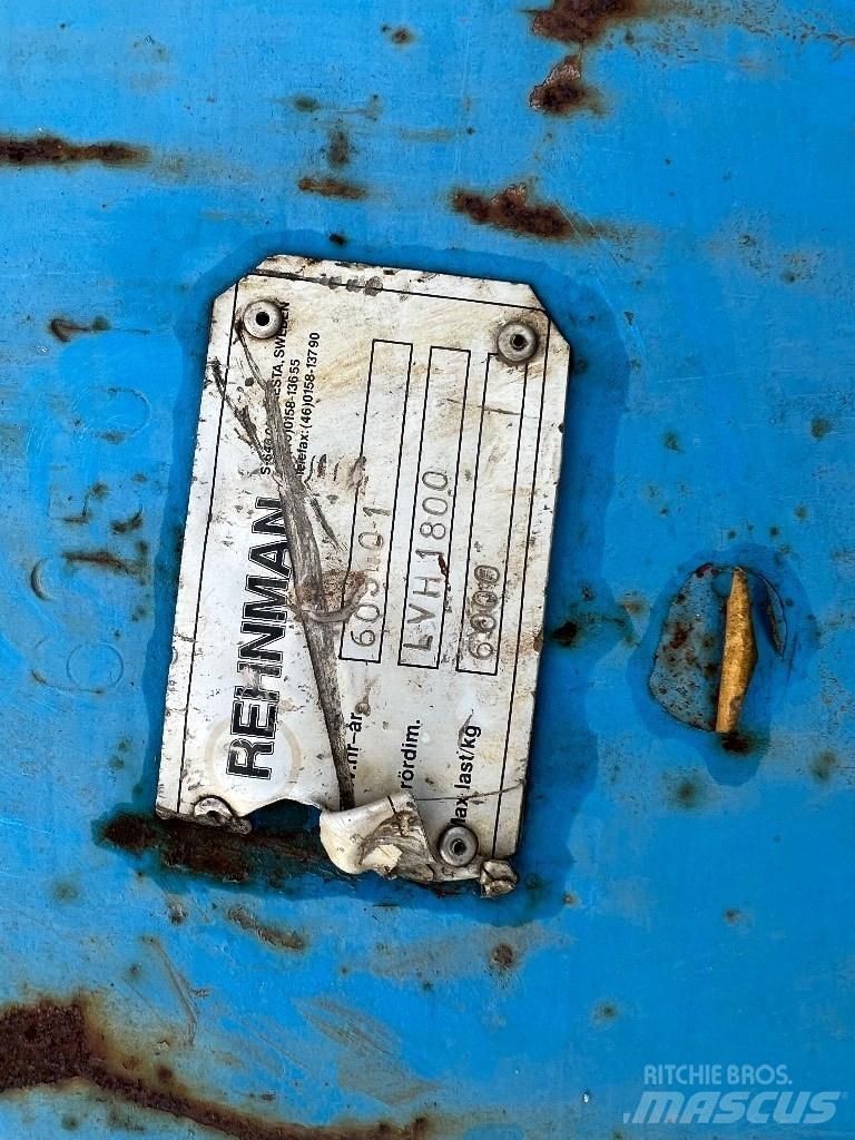  Rehnman LVH 1800 Alte componente