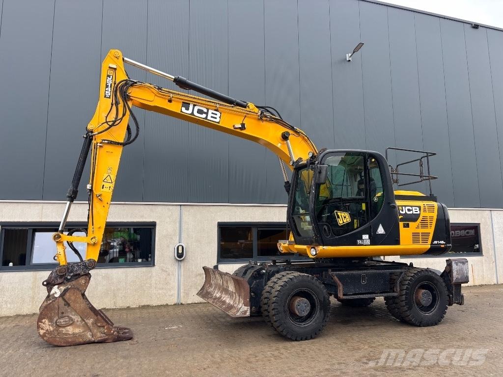 JCB JS 145 W - 160 W Excavatoare cu roti