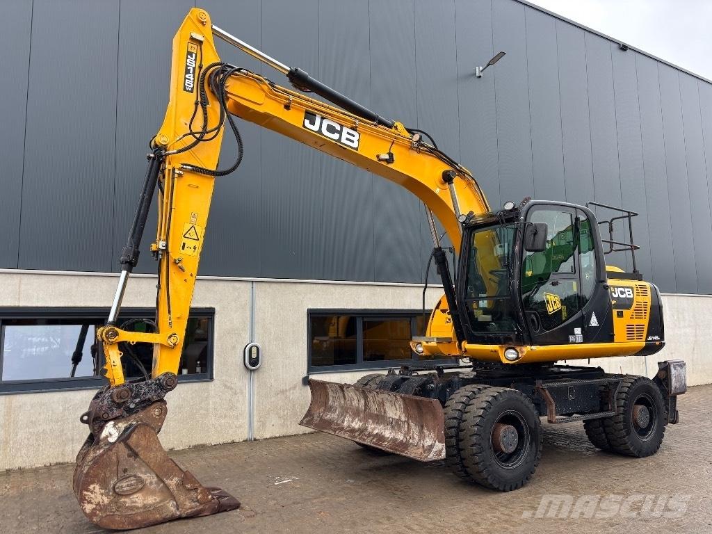 JCB JS 145 W - 160 W Excavatoare cu roti