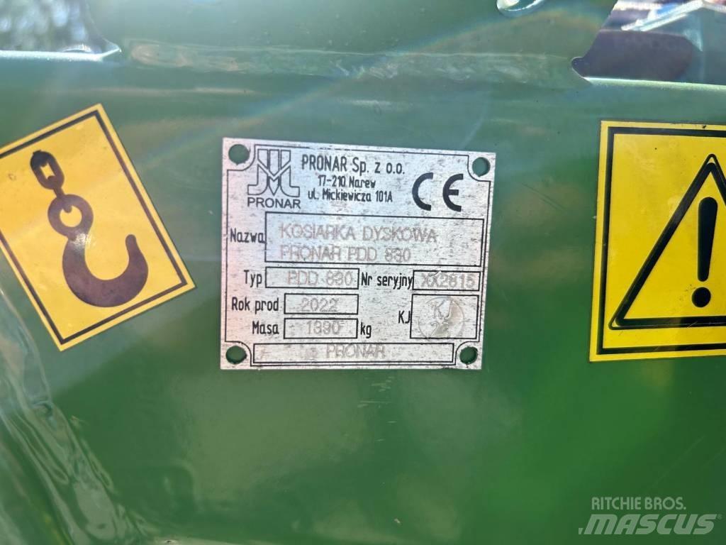 Pronar PDD830C Cositoare de iarba cu umidificator