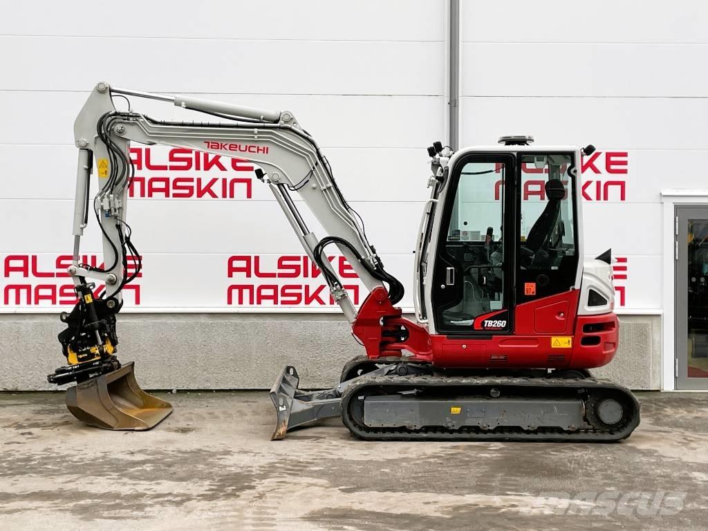 Takeuchi TB 260 Mini excavatoare < 7t