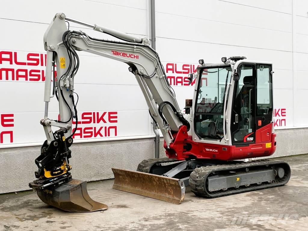 Takeuchi TB 260 Mini excavatoare < 7t