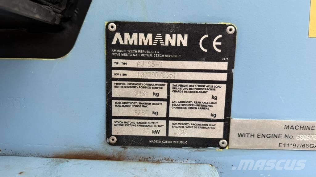 Ammann AV  95-2 Cilindri compactori dubli