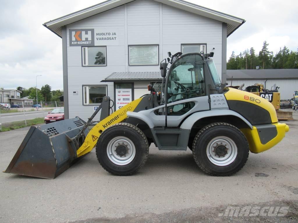 Kramer 880 2 x KAUHA Incarcator pe pneuri