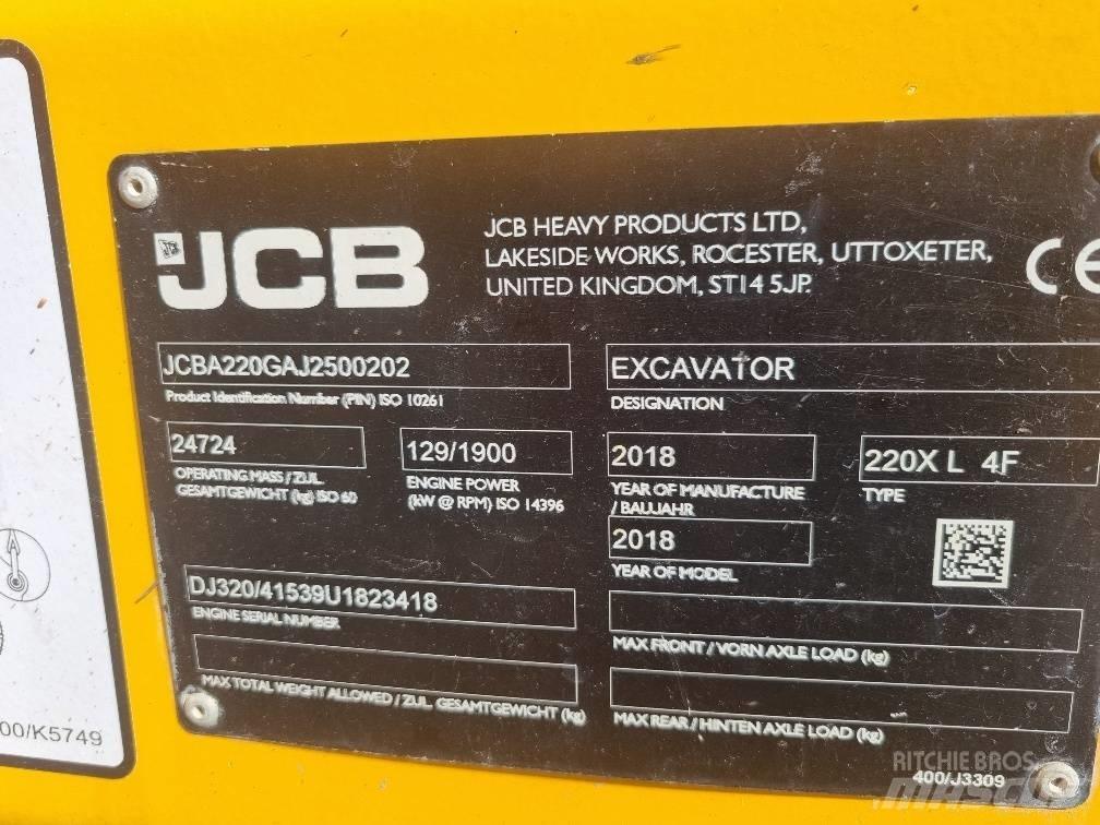 JCB 220 XL 4F Excavatoare pe șenile
