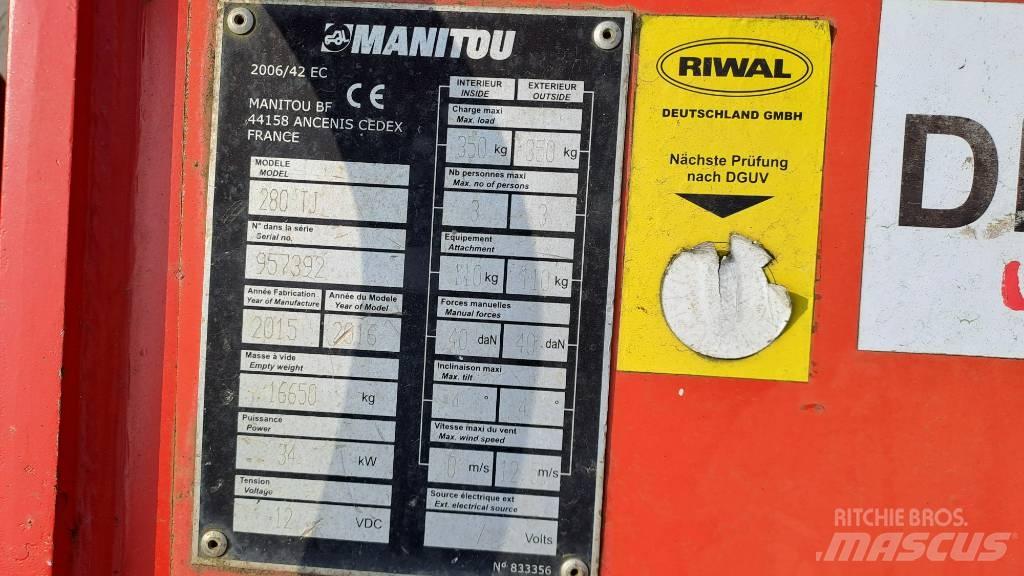 Manitou 280TJ Nacele cu brat telescopic