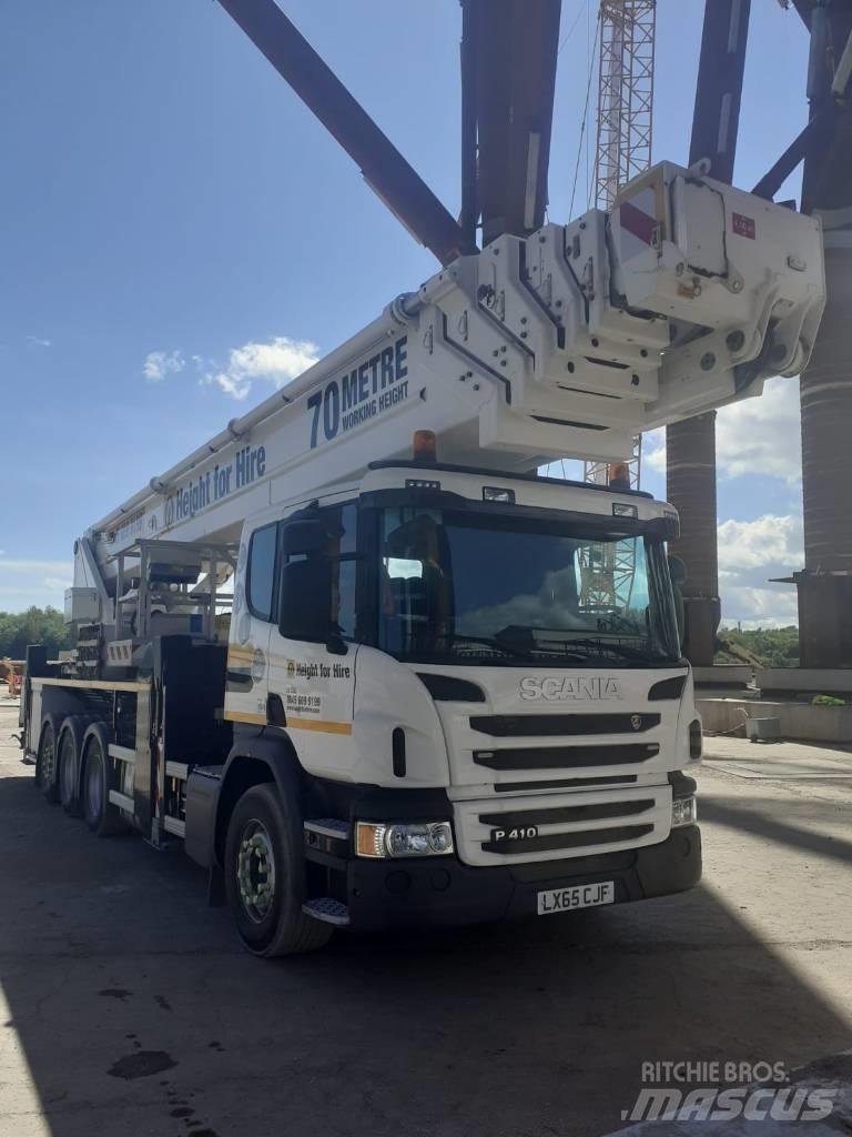 Bronto S70XDT-J Platforme aeriene montate pe camion