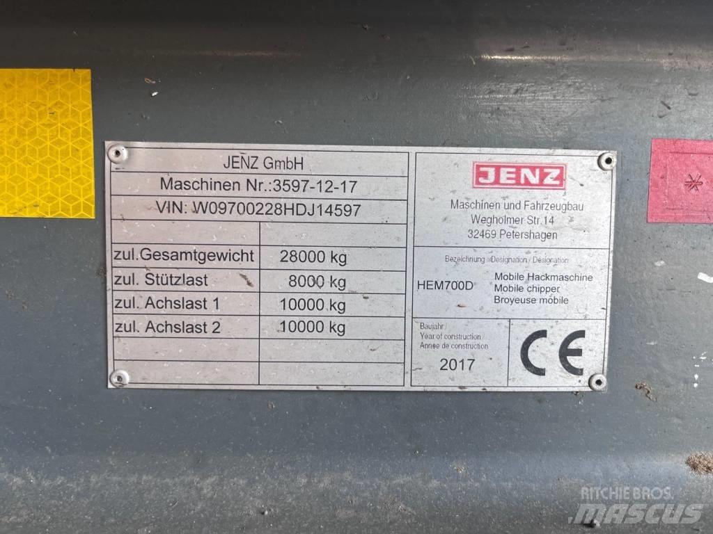 JENZ HEM 700 D Masini de tocat lemn