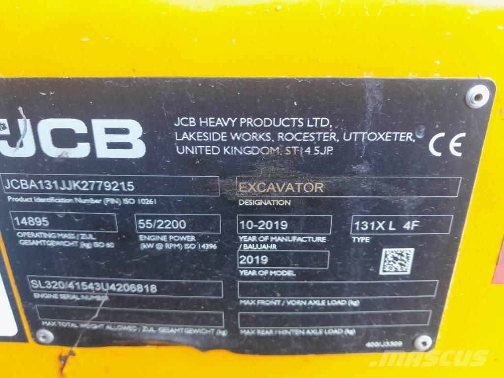 JCB 131 X Excavatoare pe șenile
