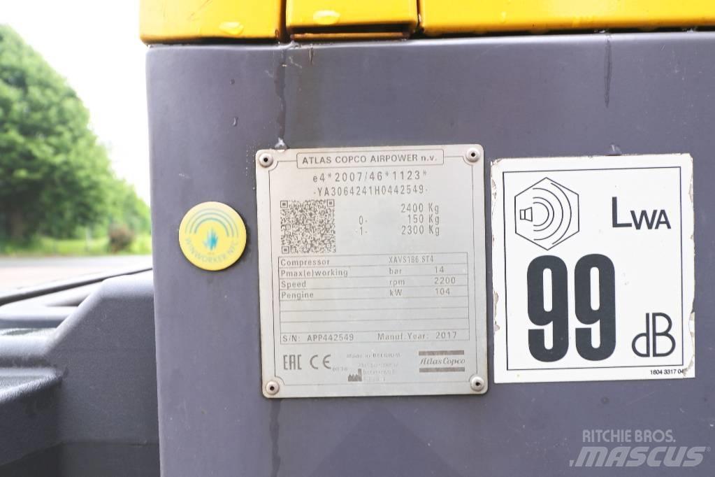Atlas Copco XAVS 186 Compresoare