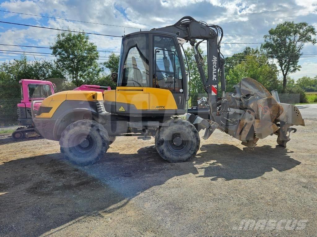 Mecalac 12 MTX Excavatoare cu roti
