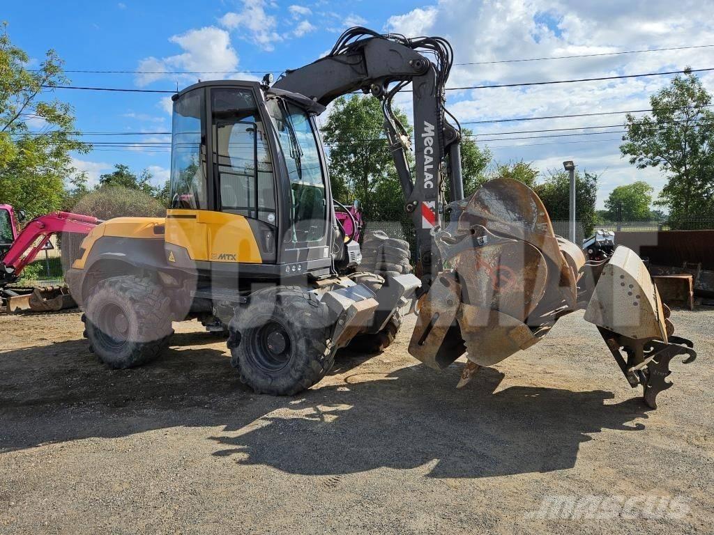 Mecalac 12 MTX Excavatoare cu roti