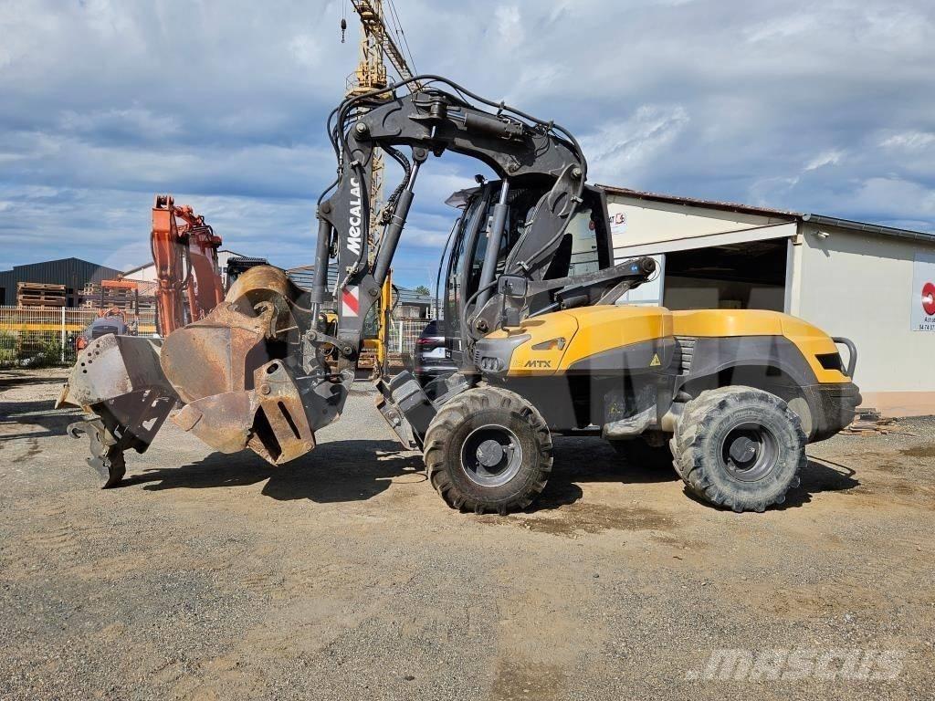 Mecalac 12 MTX Excavatoare cu roti